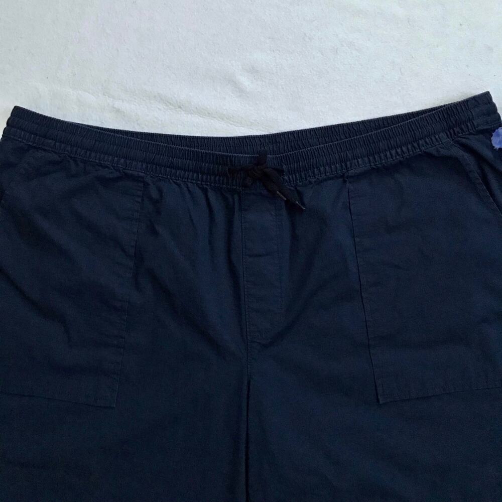 Lands' End NWT Navy Pull On Shorts Men XXL (44-46) - Picture 3 of 10